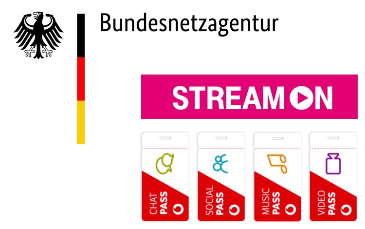 Bundesnetzagentur untersagt Telekom StreamOn und Vodafone Pass