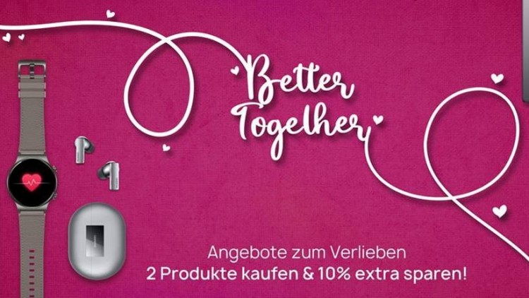Huawei Better Together Aktion Teaser