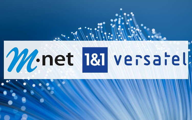 1&1 Versatel und M-net schließen Open-Access-Kooperation M-net und 1&1 Logos