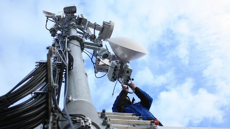 O2 Antenneninstallation