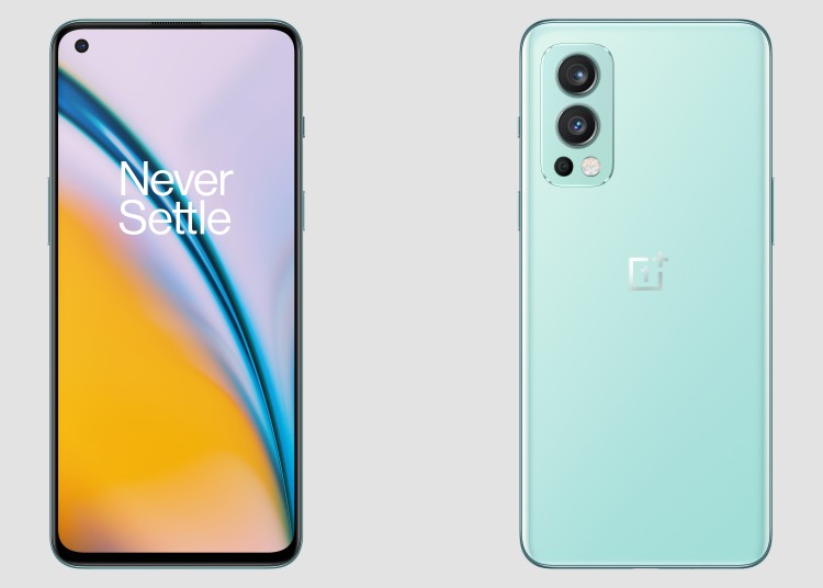 OnePlus Nord 2 in Blau (Bild: OnePlus) OnePlus Nord 2 - Blau