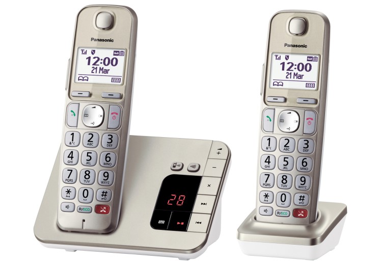 Panasonic KX-TGE260 Schnurlostelefon Panasonic KX-TGE260 Schnurlostelefon