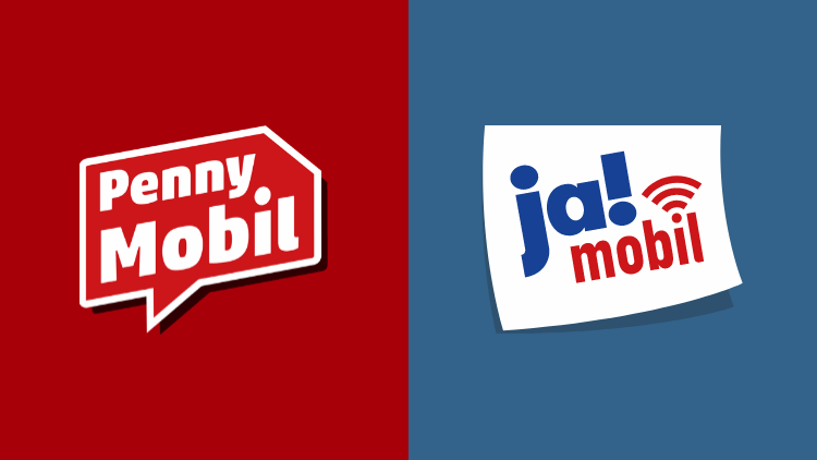 Penny Mobil und ja! Mobil Penny Mobil und ja! Mobil Logo