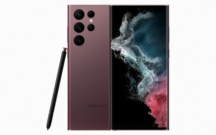 Samsung Galaxy S22 Ultra - Burgundy Samsung Galaxy S22 Ultra - Burgundy