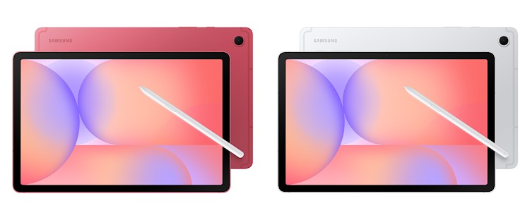 Samsung Galaxy Tab S10 Lite in Silver und Coralred (Bild: Samsung) Samsung Galaxy Tab S10 Lite in Silver und Coralred