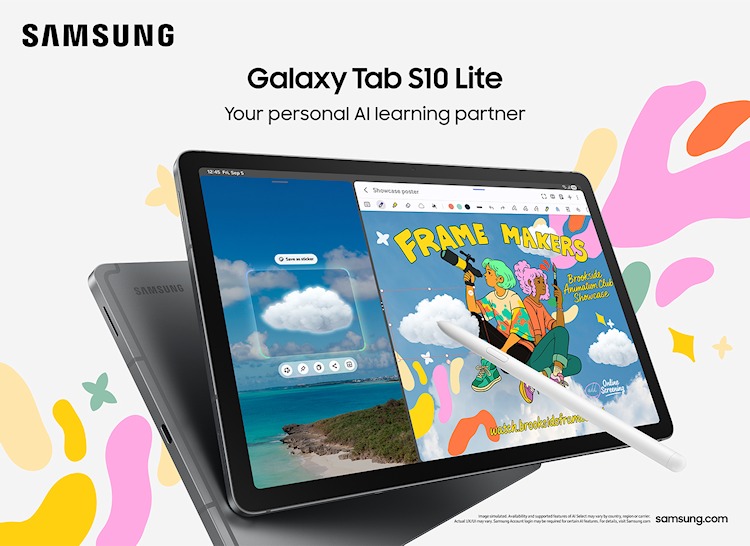 Samsung Galaxy Tab S10 Lite (Bild: Samsung) Samsung Galaxy Tab S10 Lite - Teaser
