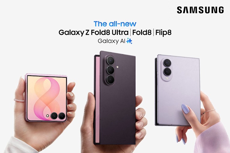 Samsung Galaxy Z Fold8 Ultra, Fold8 und Flip8