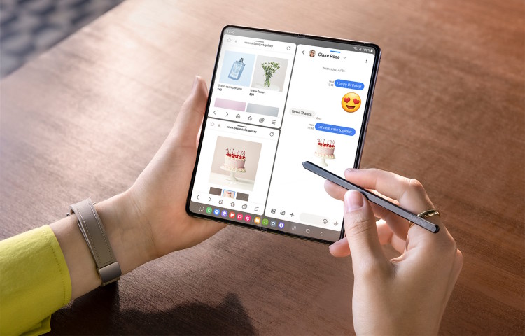 Samsung Galaxy Z Fold5 mit S Pen Fold Edition