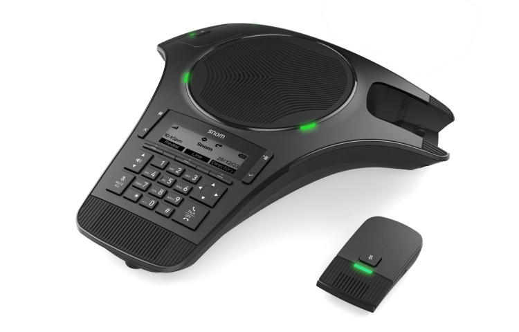 Snom C620 DECT-Konferenztelefon (Bild: Snom; Ausschnitt) DECT-Konferenztelefon Snom C620