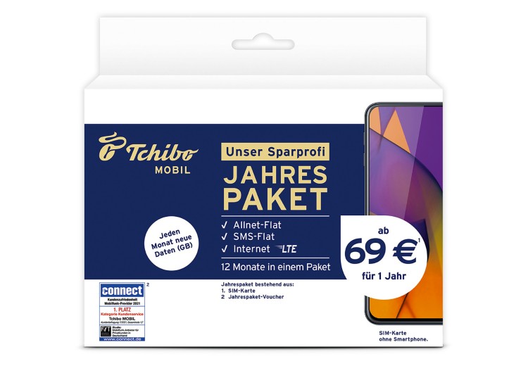 Tchibo Mobil Jahrespaket
