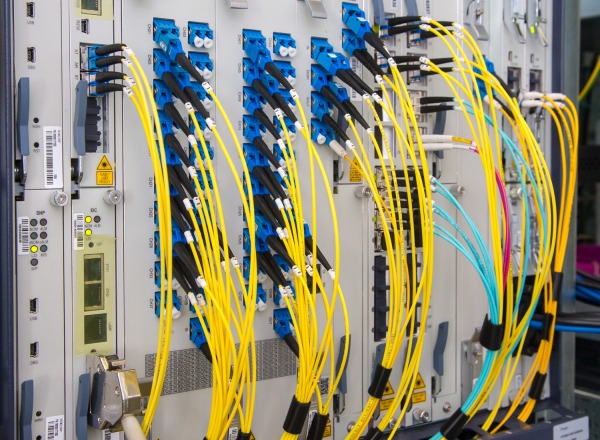 Blick in die Signalverteilstelle Plauen