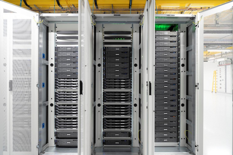 5G Standalone-Server im Münchner Rechenzentrum von Telefónica Deutschland / o2 (Symbolbild)