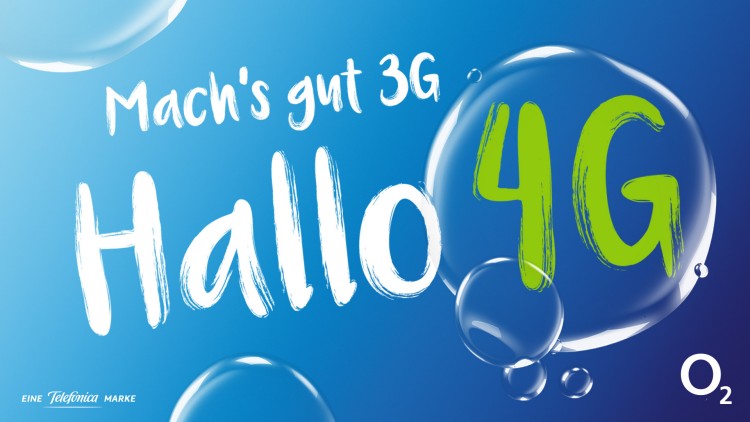 O2 beschleunigt Abschaltung des 3G-Netzes