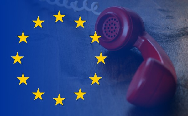 Preisobergrenzen machen Telefonieren ins EU-Ausland günstiger (Foto: iStockphoto.com/creacart; Collage: tarif4you.de) Telefonieren ins EU-Ausland