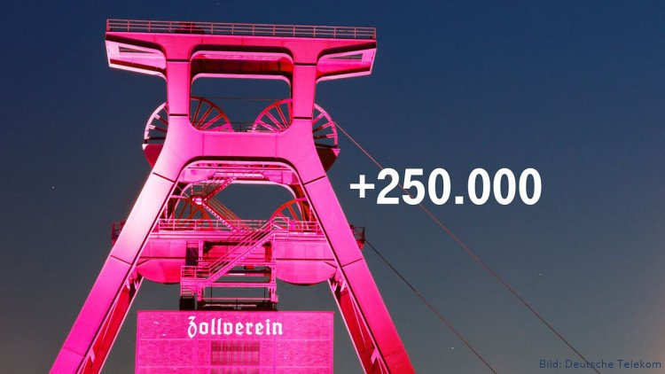 Telekom plant Glasfaseranschlüsse für über 250 000 Haushalte in Essen bis 2026