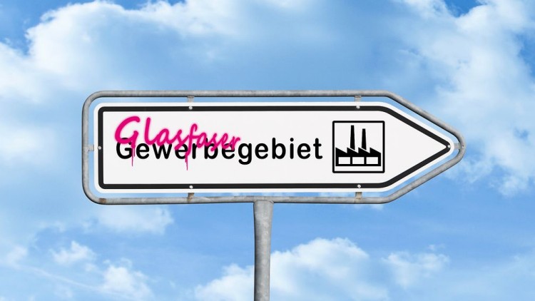 Telekom setzt Glasfaserausbau in Gewerbegebieten fort