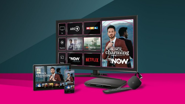 Telekom MagentaTV mit neuen Tarifen und TVNOW Premium (Bild: Deutsche Telekom) Telekom MagentaTV mit neuen Tarifen und TVNOW Premium
