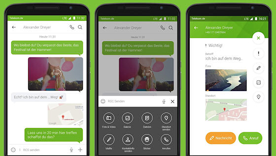 Telekom Message+ App