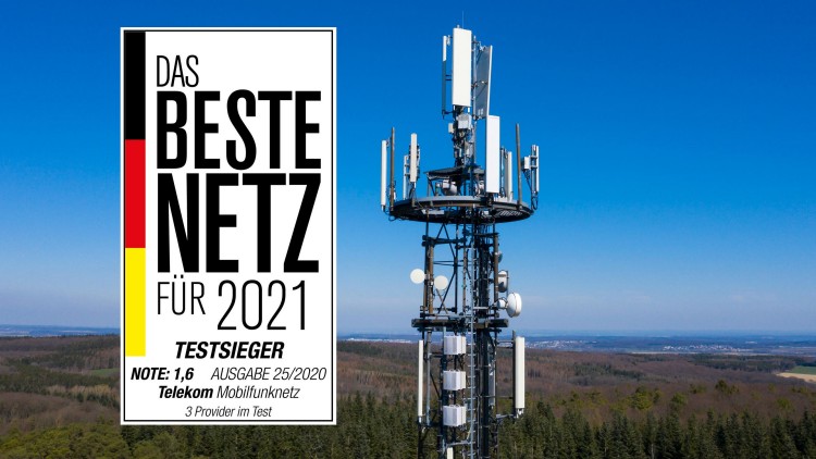 Telekom gewinnt Mobilfunk Netztest der Computer Bild