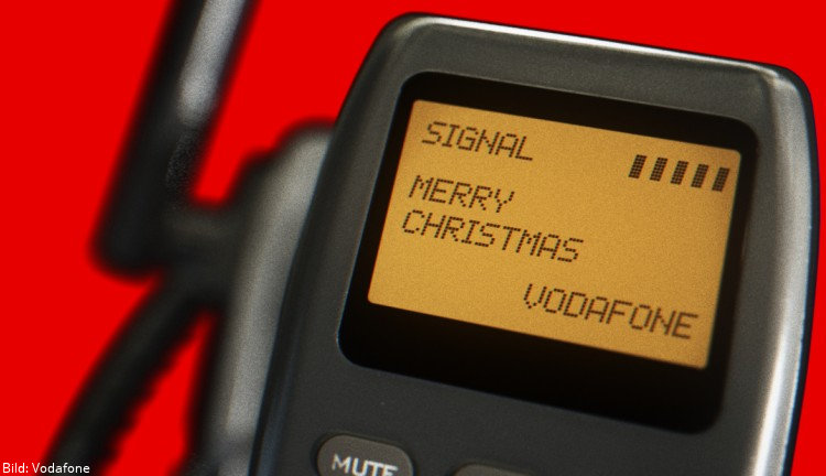 Die allererste SMS der Welt am 03. Dezember 1992