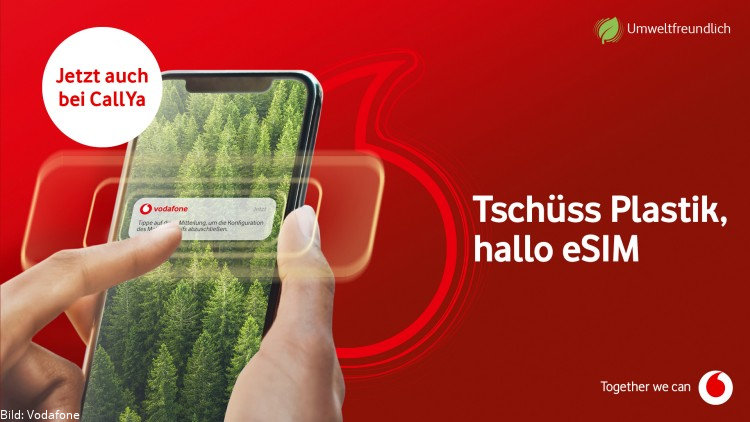Die digitale eSIM nun auch für CallYa-Kunden
