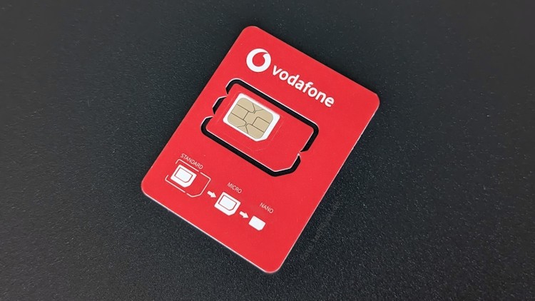Vodafone: 10 Gigabyte zusätzliches Datenvolumen für CallYa Bestandskunden (Foto: tarif4you.de) Vodafone SIM-Karte