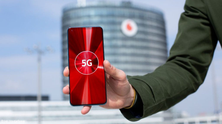 Vodafone aktiviert Telefonie im 5G-Netz (Bild: Vodafone) Vodafone aktiviert Telefonie im 5G-Netz